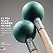 Timber Drum Co. Percussion Mallets — MADE IN U.S.A. — Sticks for Xylophone, Woodblock, Metallophone — Extra Hard Rubber, 15.25