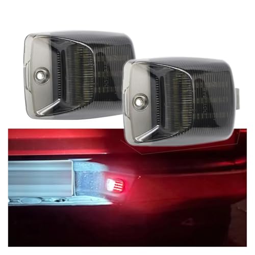 Luces matrícula coche para Toyota Tundra 2000-2013 iluminación trasera LED 3
