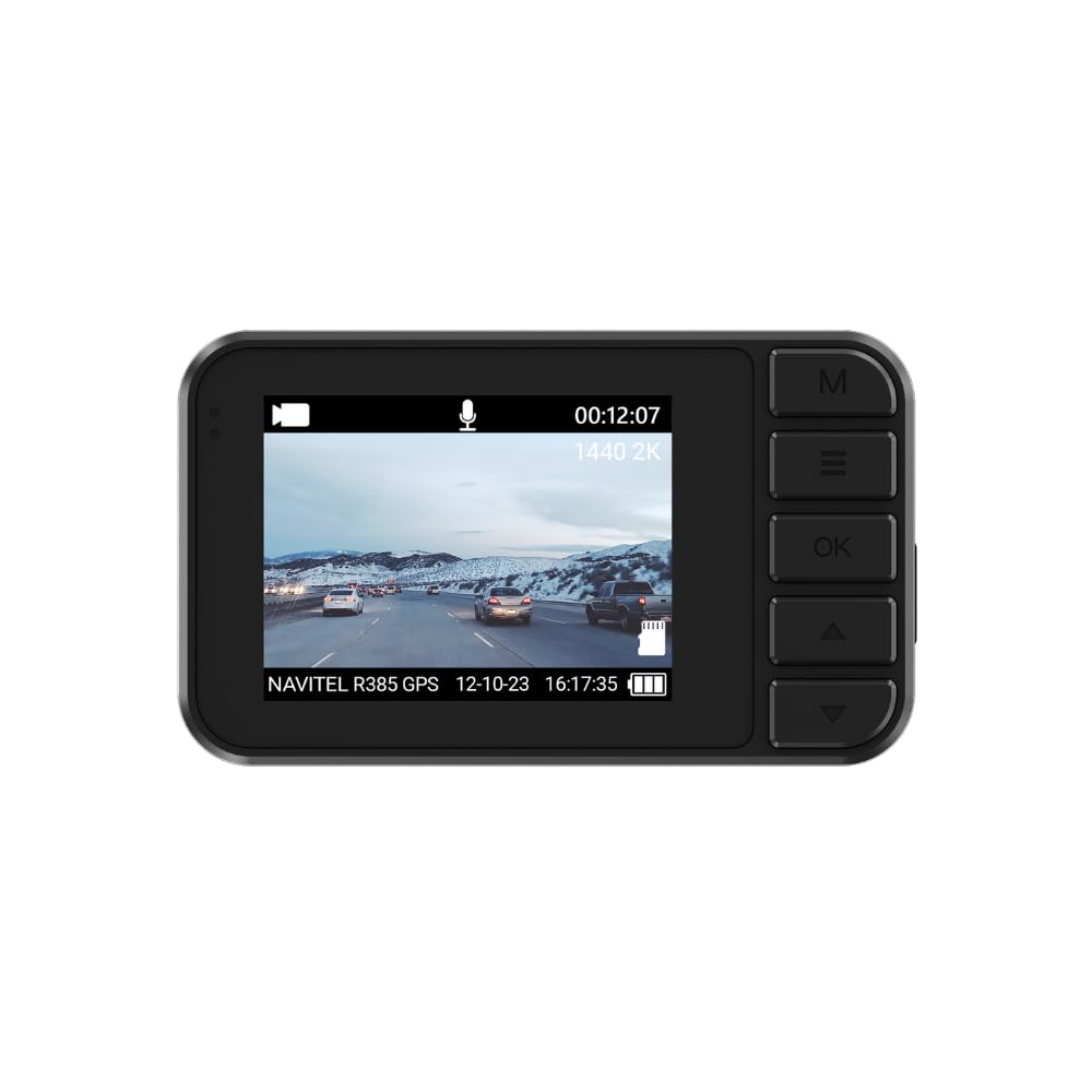 NAVITEL R385 GPS Cámara de salpicadero negro