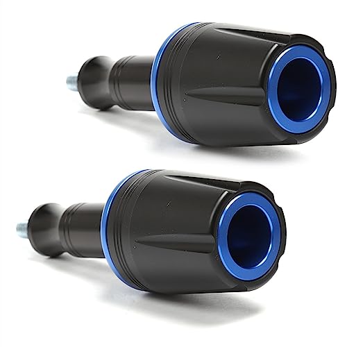 Cadre curseur crash pad de précision bleu pour protection cadre moto Kawasaki Z900 V650