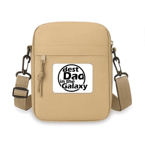 Sac bandoulière Best Dad in the Galaxy idéal pour les sorties