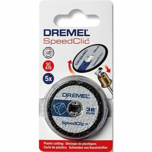 Dremel SC476 Set 5 Dischi Per Il Taglio Della Plastica - 4