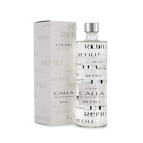 LINARI AVORIO Duftdiffusor – 500 Ml, Floral-frischer Duft Mit Jasmin, Rose & Bergamotte, In Edlem Klarglas Mit Ahornholz-Deckel