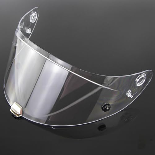Shkalacar Helmvisier Ersatz für HJC RPHA11 RPHA70 Helm, Integralhelm Visier UV-Beständig, Beschlagfrei und Kratzfest, Motorrad Gesichtsschutz Helmzubehör(Transparent)