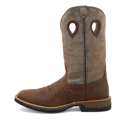 Image of Twisted X Men's 12 inch Tech X Boot, Wide Square Toe with CellStretch and Tech X