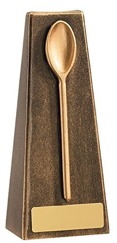 Personalised Engraved Docherty Wooden Spoon Award Trophy Free Engraving by Discounted Trophies