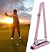 Vaveren Golf Club Bag Sleeve Accessories Professional Lightweight Mini Carrier Portable Golf Bag for Training Gift Driving Range, Pink