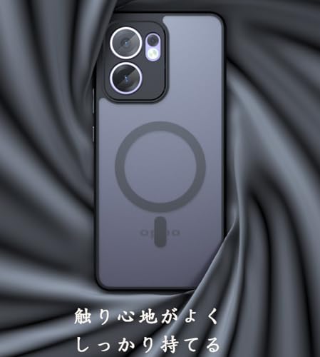 Image of For OPPO Reno13 A Case, Transparent Design, Shockproof, Scratch Resistant Back, Magnetic Compatible, Mag Safe, Matte Case, US Military MIL Standard Certified, Hybrid, TPU Bumper, PC Micro Dot