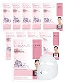 DERMAL Collagen Essence Full Face Facial Mask Sheet 23g Pak of 10
