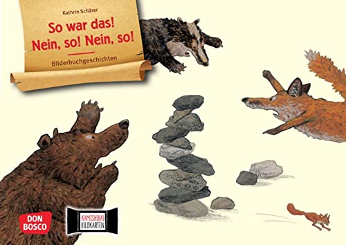 So war das! Nein, so! Nein so! Kamishibai Bildkartenset: Freundschaftsgeschichte über Streit und Versöhnung. Für Kita & Grundschule (Bilderbuchgeschichten für unser Erzähltheater)