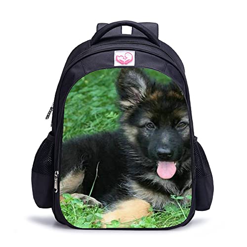 Sac à dos scolaire pour enfants motif chien : idée cadeau ado pour anniversaire