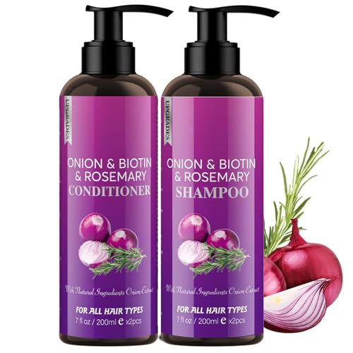 Onion Rosemary Biotin Shampoo Set