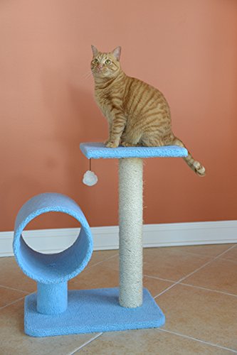 Árbol para gatos modelo B2501 azul cielo miniatura 2