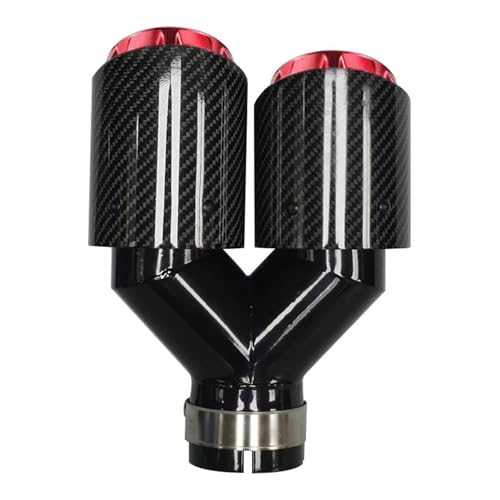Embout pot d'échappement en Y carbone pour réparer et embellir