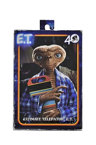 NECA E.T. - Ultimate Telepathic E.T. - Figurine 40ème anniversaire 18cm, Black, standard size - Image 2