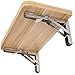 Toirxarn 300mm Escuadra Abatible, Bisagras Mesa Plegable Inoxidable,Soportes Plegables Para Pared.(2 Piezas)