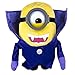 Whitehouse Peluche Minion travestito peluche Minion con occhiali in plastica, peluche morbido e morbido (Minion Vampiro)