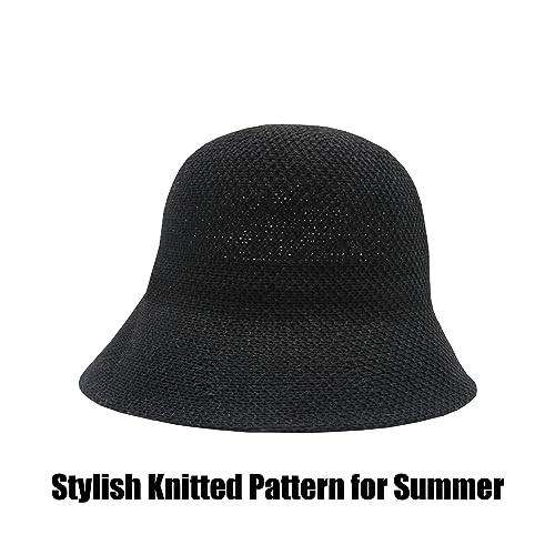 YOFARCHOY-Lightweight-Packable-Sun-Hat-for-Women-Foldable-Sunhats-Woven-Bucket-Hats-Packable-Beach-Hat-Floppy-Knitted-Hat