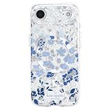 Picture of kate spade new york iPhone Air Case - Compatible with MagSafe - Designer Phone Case - Flowerbed Blue Gems