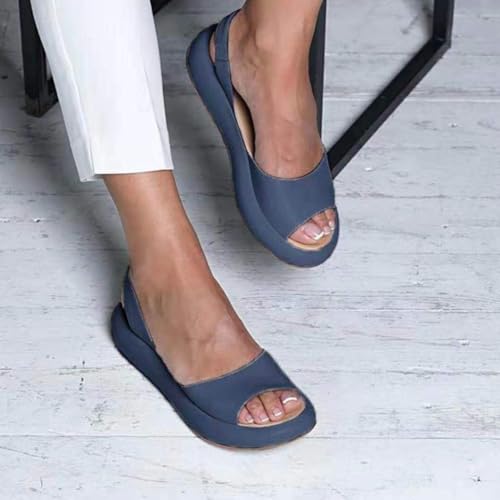 Allen & Moore Solea Cushioned Sandals, Lightweight Comfy Orthotic Sandals for Women, Cushioning and Shock Absorption, Casual Everyday Wear4