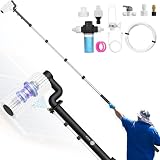 Electric Solar Panel Cleaning Kit, 20.34FT Solar Panel Cleaning Brush