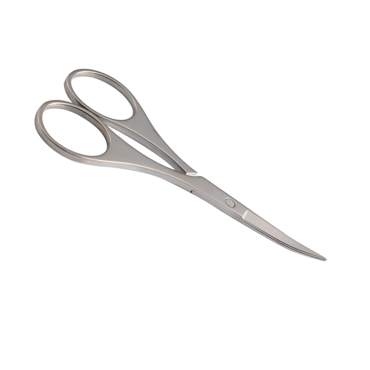 Tijeras Inoxidable Nasal Cejas y Vello para Seguridad de Acero | Puntas Redondeadas, Hojas Precisas, Agarre Fácil Acabado Plata, Recorte para Vello de Oreja