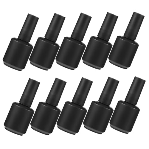 Flacons de vernis à ongles en verre de qualité supérieure POPETPOP design mat pour gel opaque