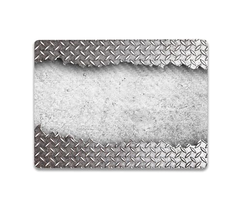 Image of MightySkins Carbon Fiber Skin Compatible with Microsoft Surface Laptop Go 3 (2023) Full Wrap Kit - Ripped Metal | Protective, Durable Textured Carbon Fiber Finish | Made in The USA