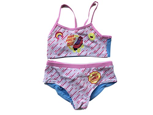 Disney Soy Luna Bikini (128 - ca. 8 Jahre, Hellblau)