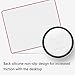 Seihoo Mouse Pad, Resin Hard Surface Mouse Mat Polymer Silicone Bottom Gaming Mousepad No Smell Waterproof for Games, Office 24 x 20cm (9.5 x 7.8in)