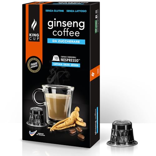 King Cup - 1 Confezione da 10 Capsule Compostabili di