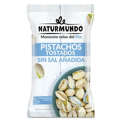 DIA NATURMUNDO pistachos tostados sin sal bolsa 250 gr