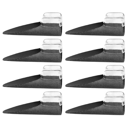 ZBIianxer Almohadillas protectoras amarillas para dedos grandes alivio 8 piezas suave separador de dedos de los pies Accesorios para el cuidado del pie cómodo