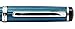 Xezo Brass Fine Rollerball Pen in French Blue Metallic Color, Diamond-Cut Engraved, Platinum Plated, Serialized (Incognito Blue R)