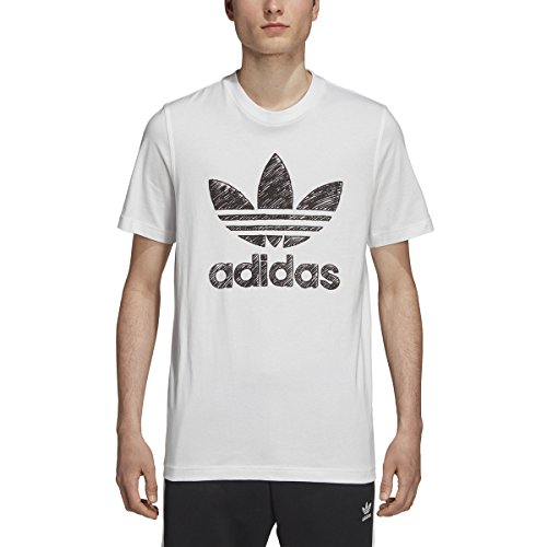Adidas Hand Drawn T1 T-Shirt en maille jersey respirante et coupe athlétique regular