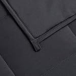 eletecpro Weighted Blanket with Removable Cover for Adults, Size 41x60 Inch 10 lbs for Individual Between 80-120 lbs, Oeko-Tex Certified Set with Bamboo and Minky Duvet Covers Dual Sided