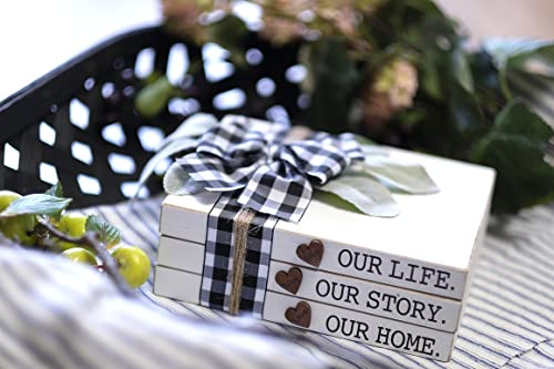 Ourlifeourstoryourhomefarmhousestackedbooks3stackeddecorativebooksrusticwoodensignsforhomedecorhousewarminggifts  Urban Country Home Decor Our life our story our home farmhouse stacked books 3 stacked decorative books rustic wooden signs for home decor housewarming gifts  urban country home decor