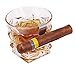 TOIKA Stainless Steel Cigar Holder for Whiskey Glass