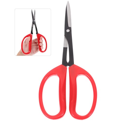 UKCOCO Sécateur à Fleurs en Acier Inoxydable Cisaille à Branches Professionnelle Légère Ciseaux de Jardin Ergonomiques pour Taille D’Arbres Vergers et Haies Outil Couleur Aléatoire