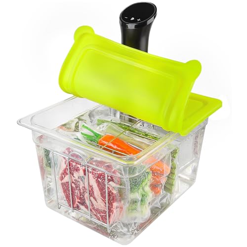 Everie 12-Quart Sous Vide Container with Lid and Rack