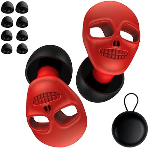 Ear Plugs for Sleeping Noise Canceling, 35dB Noise Reduction Earplugs, Reusable Hearing Protection in Flexible Silicone for Concerts, Travel, Work 8 Size Eartips with Small Box Cover