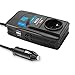 BYGD Convertisseur 150W/300W 12V à 230V Adaptateur Allume-Cigare avec Double Adaptateur de Chargeur de Voiture Rapide USB Transformateur de Tension