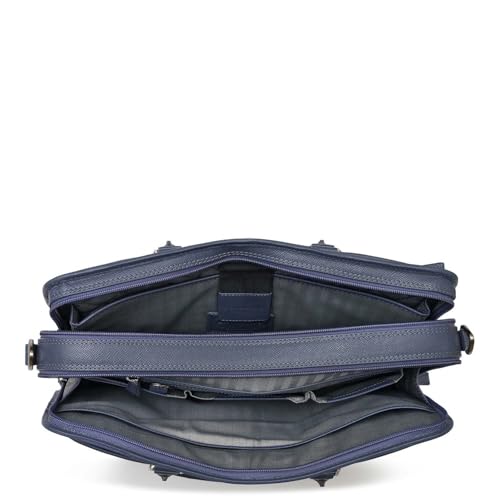 Image of Da Milano Leather Laptop Bag for Men & Women - Fits Up To 15 inch Laptop (1986A)