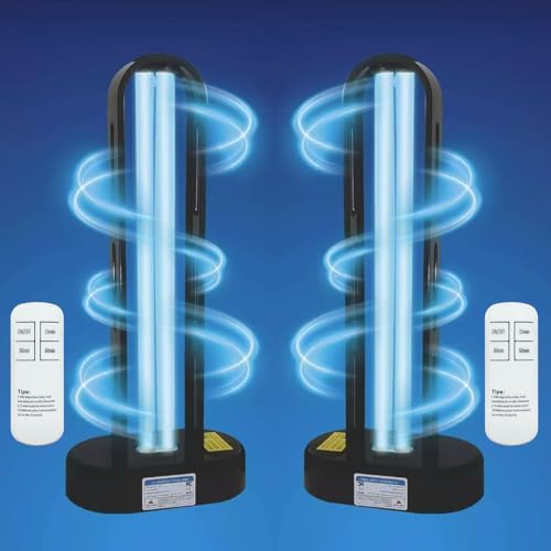 BAIMNOCM UV-C Lamp for Dust Mite 38 Watt 2 Pack, UVC...