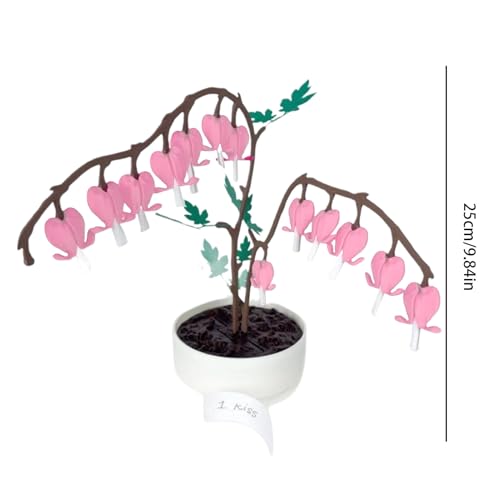 Boîte à bijoux 3D motif floral de 25 cm avec bloc-notes - 3