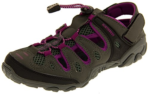 Northwest Territory Atlanta Femmes Marche des Sandales EU 36 Gris Et Violet Cover