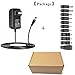 Universal 5V 3A Ac Adapter DC5V Power Supply Charger with 11 DC Plug Tips AC120V to DC5v 3a 2.5a 2a 1.5a 1a Power Adapter for Baby Monitor Graco Swing Raspberry Pi USB HUB 5volt ac-dc Adapter 6FT