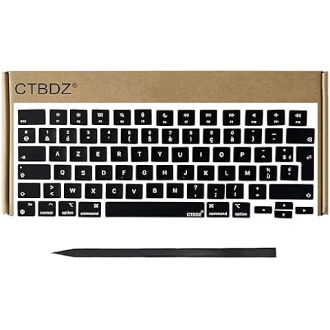 CTBDZ Touche de Clavier FR pour MacBook Air M2 Cover