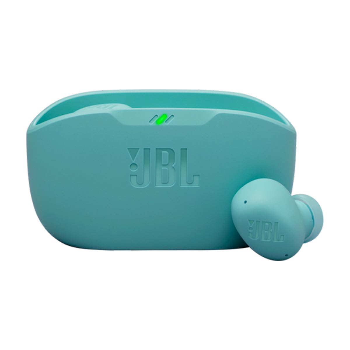 JBL Wave Buds Écouteurs sans fil Bluetooth V5.3, annulation active du bruit, connexion multiple, application pour égalisation des basses supplémentaires, mode relaxant, charge de vitesse,