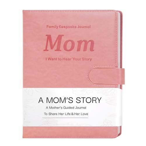 Libro de recuerdos familiares para rellenar en casa y compartir las vivencias de mamá